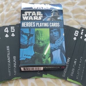 Star Wars Heroes Playing card set